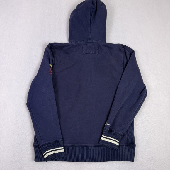 Mitchell & Ness St Louis Cardinals Full Zip Hoodie Small Blue Distressed MLB - Picture 9 of 9